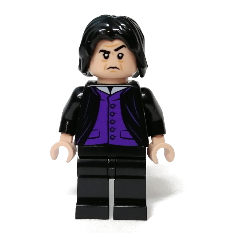 Professor Severus Snape, Long Robes Wide Open over Dark Purple Vest - NY!! N - fig-010880