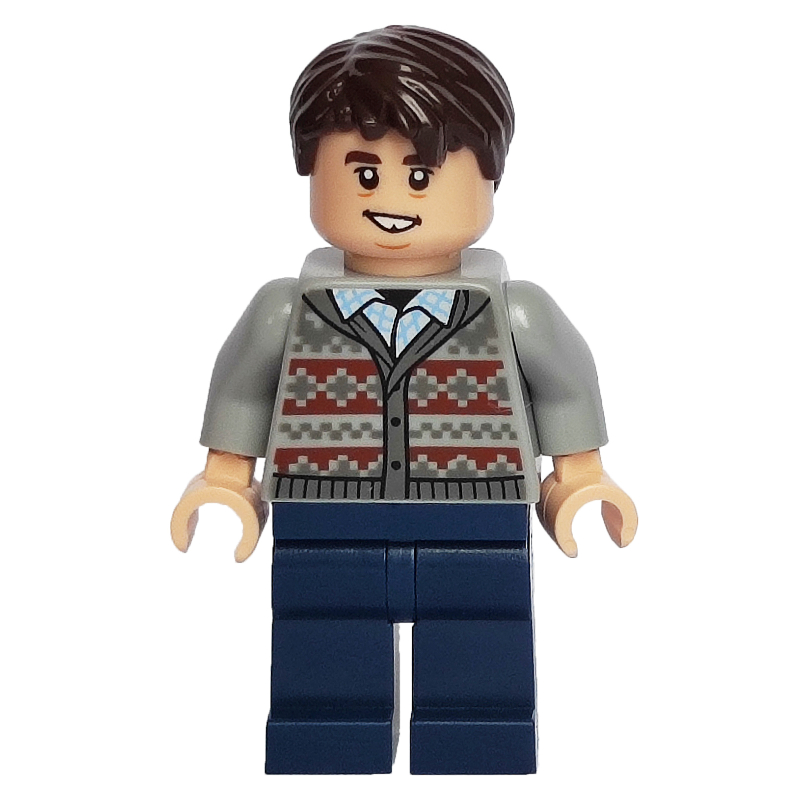 Neville Longbottom, Light Bluish Gray Sweater, Dark Blue Legs - NY!! N - fig-013061