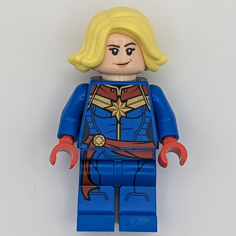Captain Marvel, Bright Light Yellow Hair - NY!! N - fig-009581